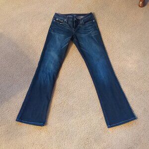 BULLET BLUES Dark Blue Jeans